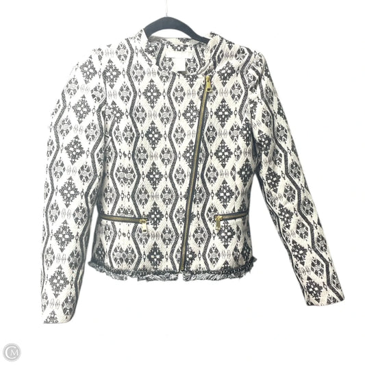 Jacket Moto By H&m In Multi-colored, Size: 6