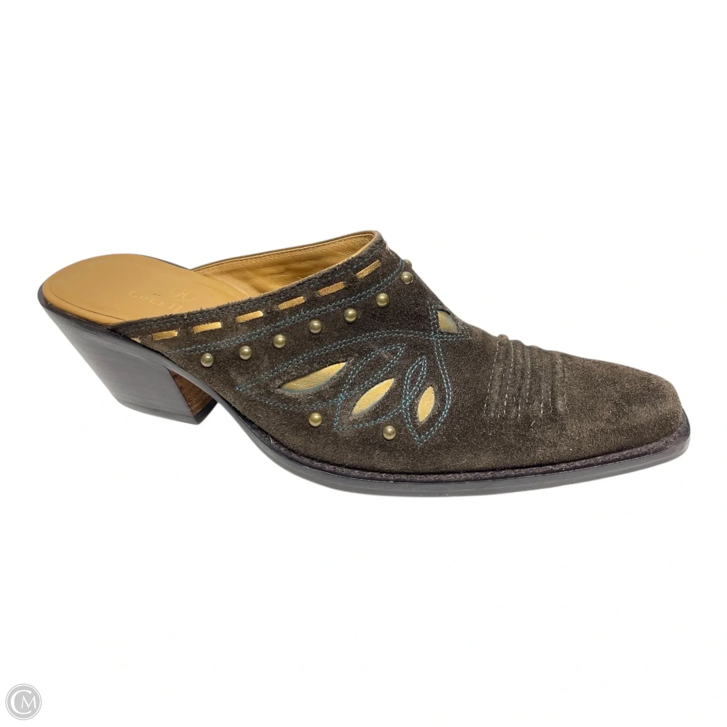 Shoes Flats By Cole-haan In Blue & Brown, Size: 8