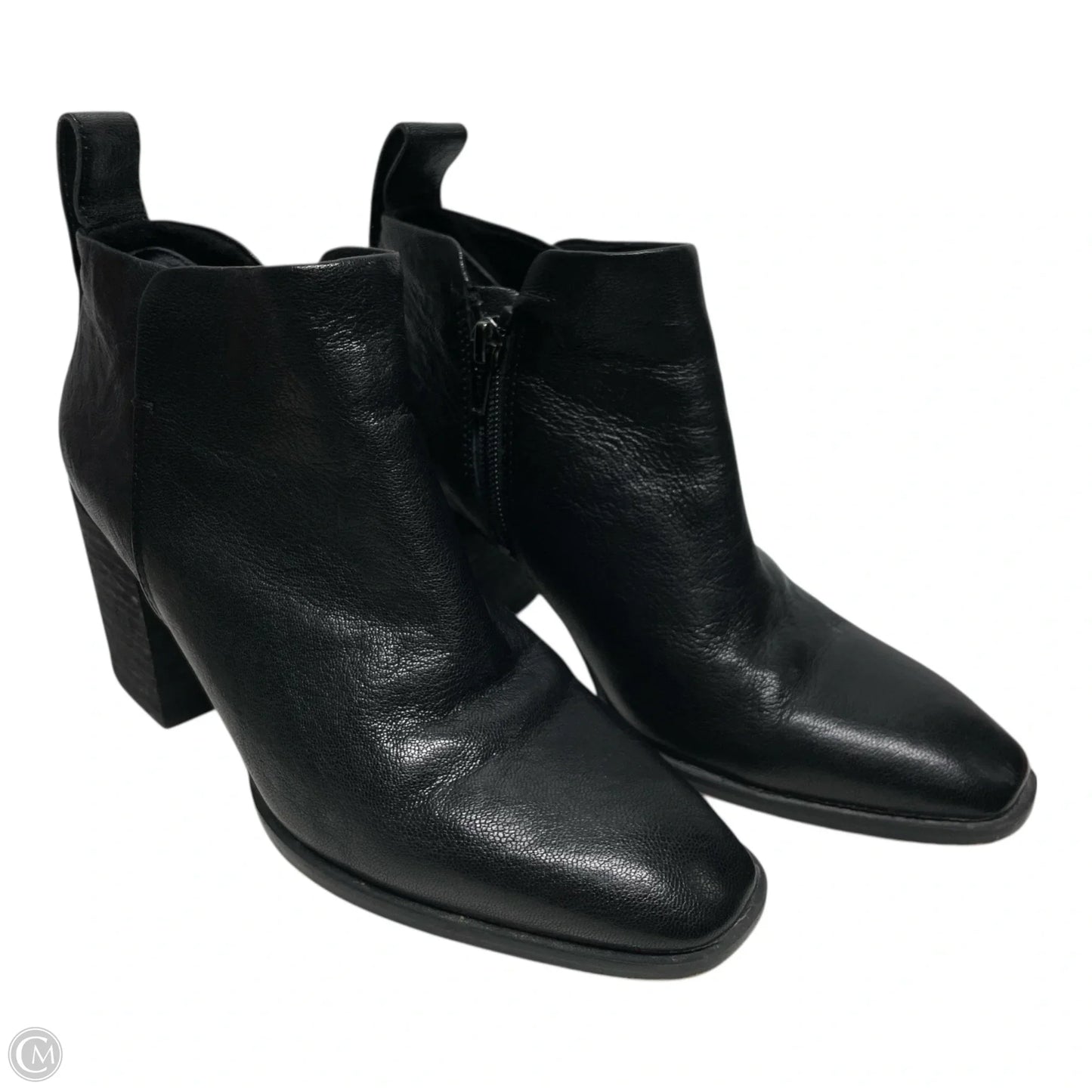 Boots Ankle Heels By Vionic In Black, Size: 6
