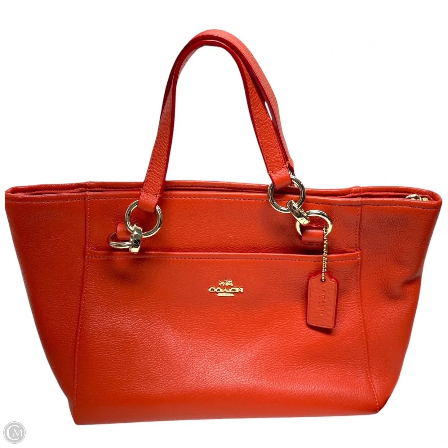 Tote Designer By Coach, Size: Small