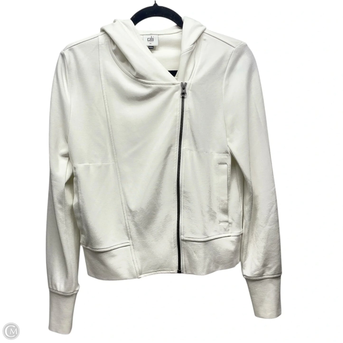 Jacket Moto By Cabi In White, Size: Xs