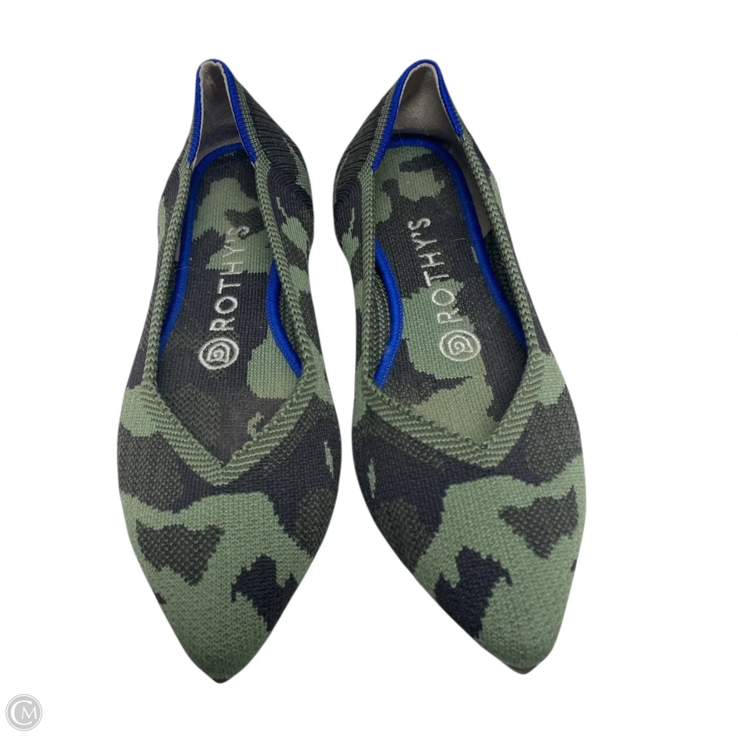 Shoes Flats By Rothys In Camouflage Print, Size: 7