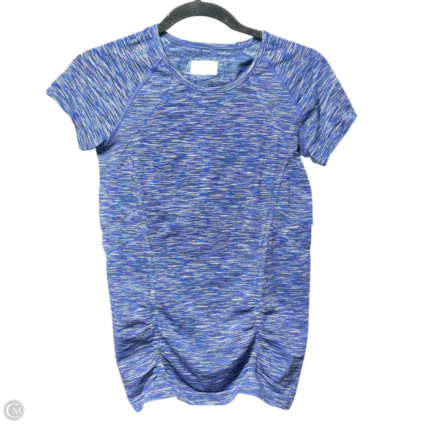 Athletic Top Short Sleeve By Athleta In Blue, Size: S