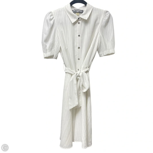Dress Designer By Karl Lagerfeld In Striped Pattern, Size: 2
