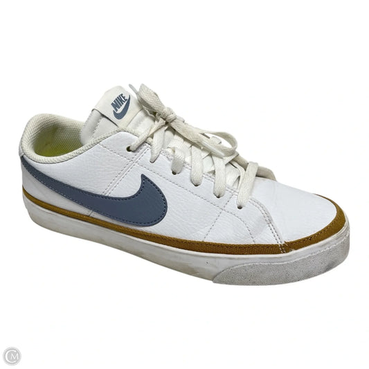 Shoes Sneakers By Nike In White, Size: 9
