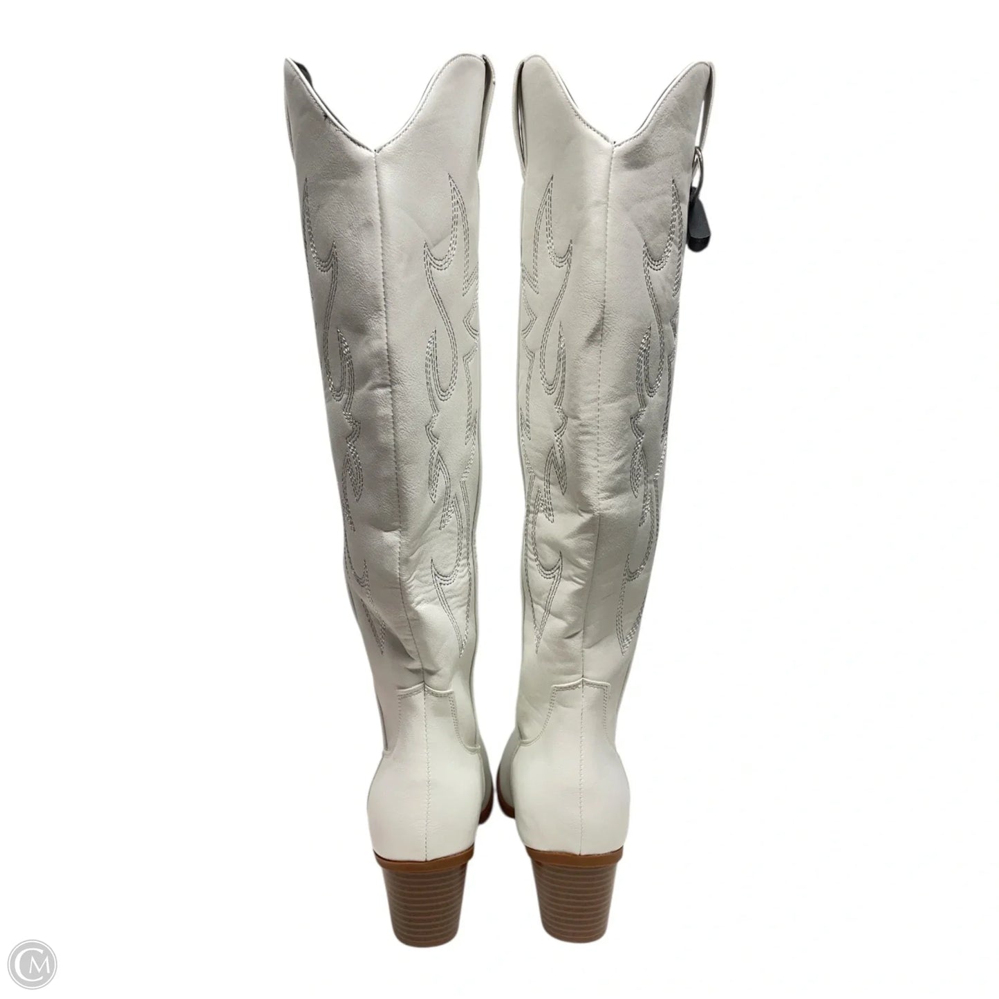 Boots Western By Clothes Mentor In White, Size: 11.5