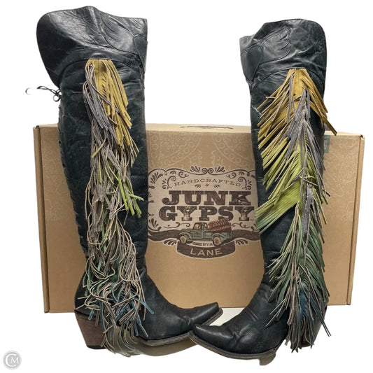 Boots Western By JUNK GYPSY In Black, Size: 6.5