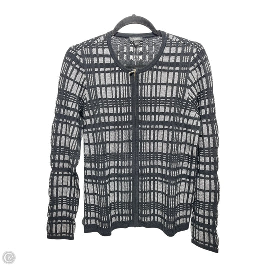 Jacket Other By Ann Taylor In Black & White, Size: L