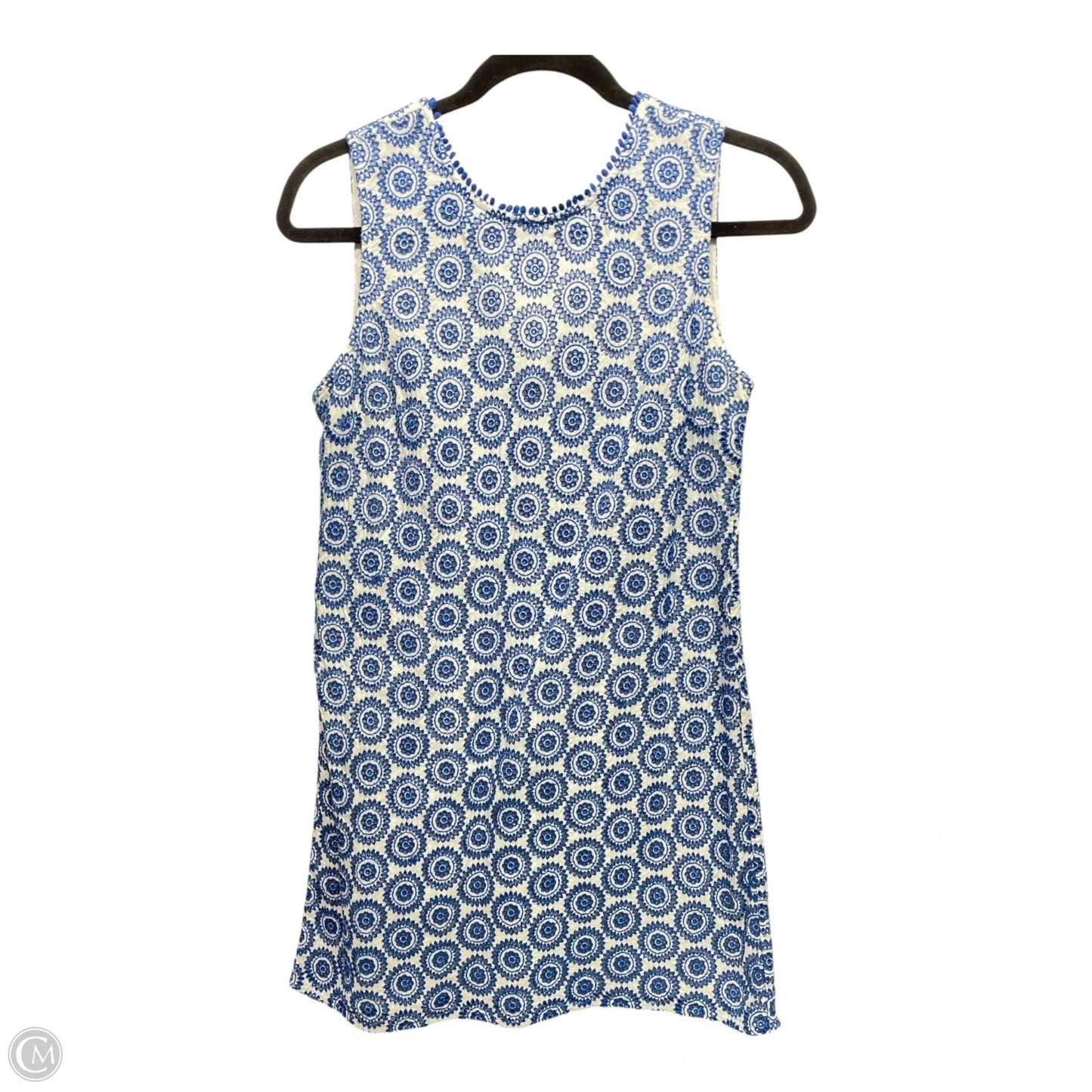 Dress Casual Short By Draper James In Blue & White, Size: 2