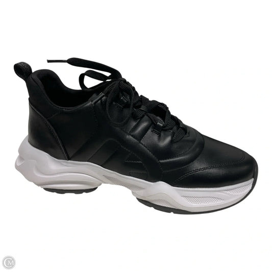 Shoes Sneakers By Dkny In Black, Size: 9