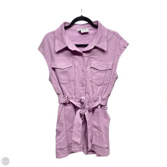 Romper By HAUSEN In Purple, Size: S