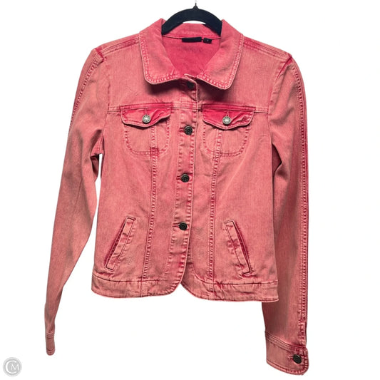 Jacket Denim By Ana In Red, Size: S