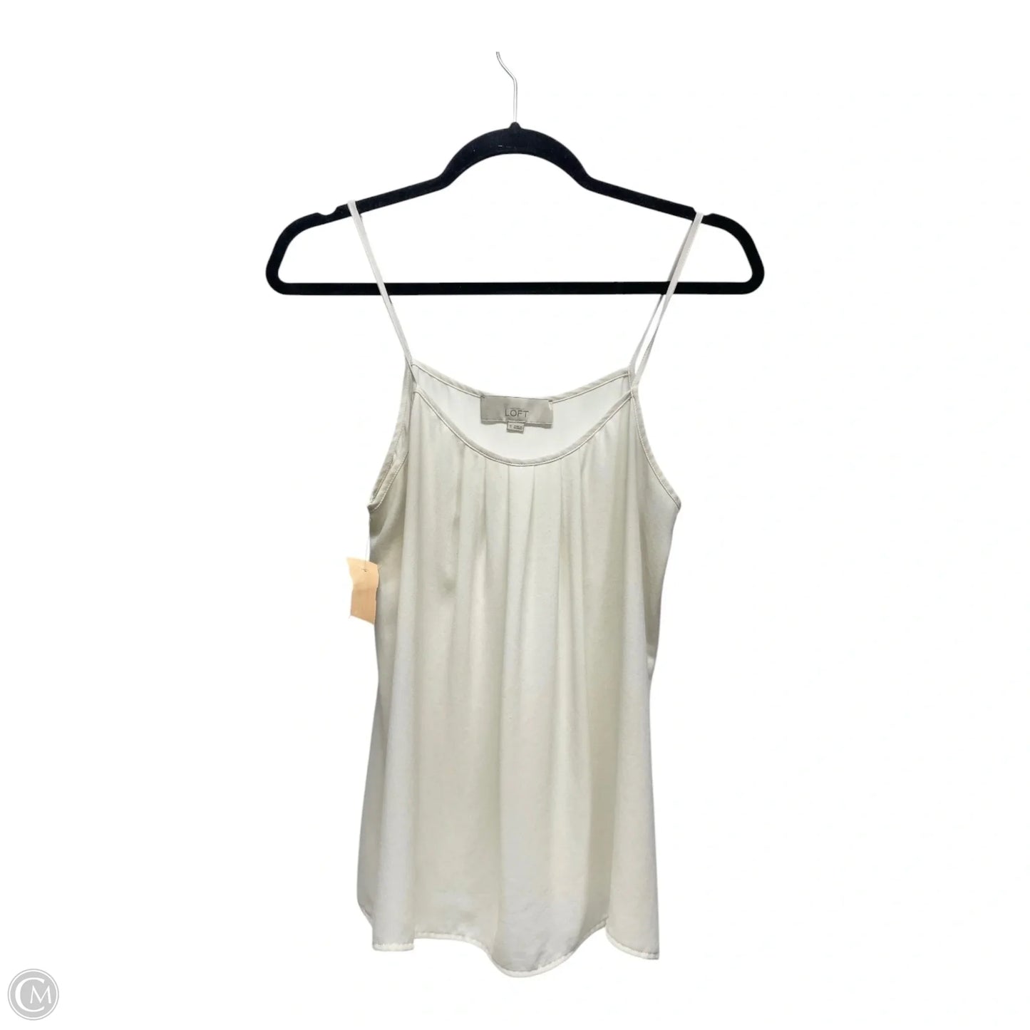 Tank Top By Loft In Ivory, Size: S