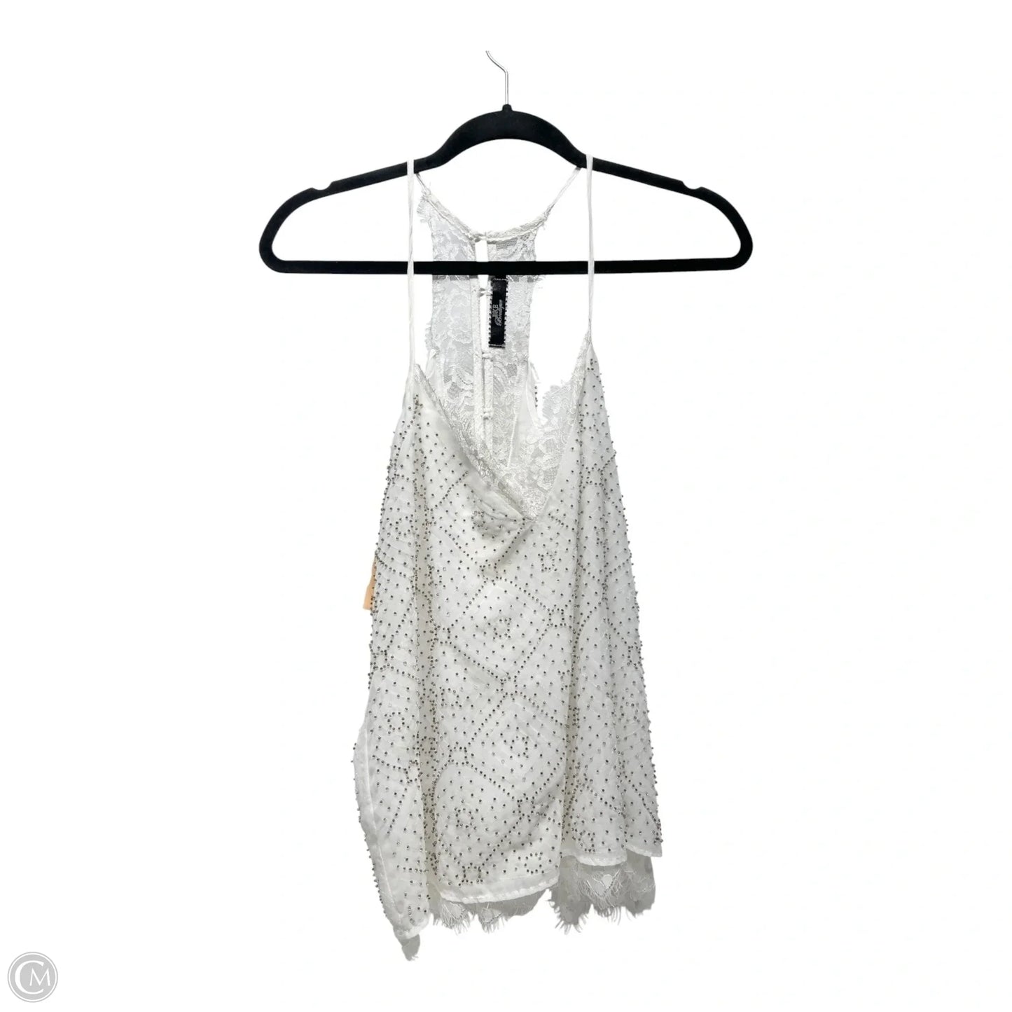 Top Cami By Bke In Tan & White, Size: S