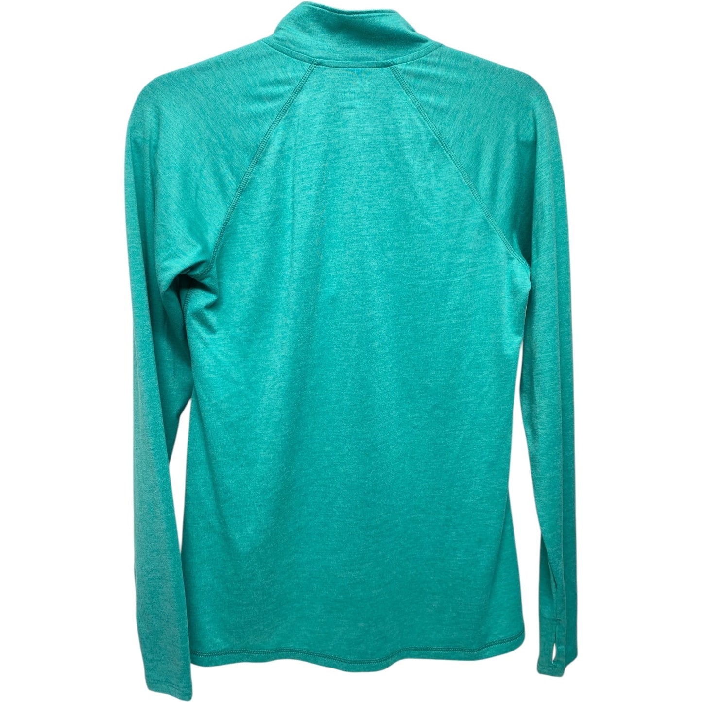 Athletic Top Long Sleeve Collar By Old Navy In Green, Size: S