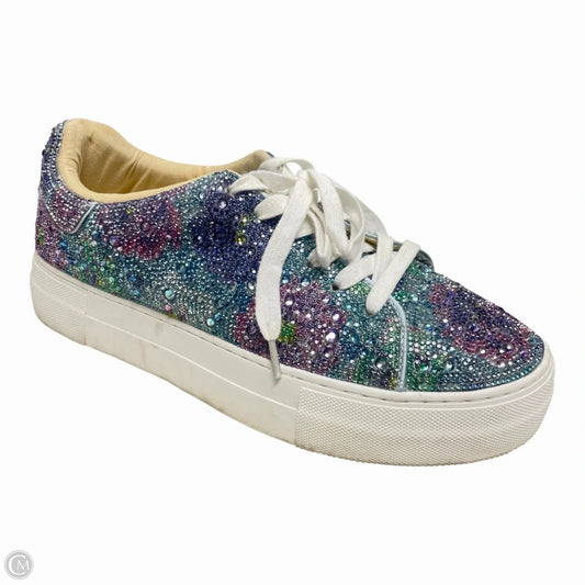 Shoes Sneakers By Betsey Johnson In Multi-colored, Size: 8.5