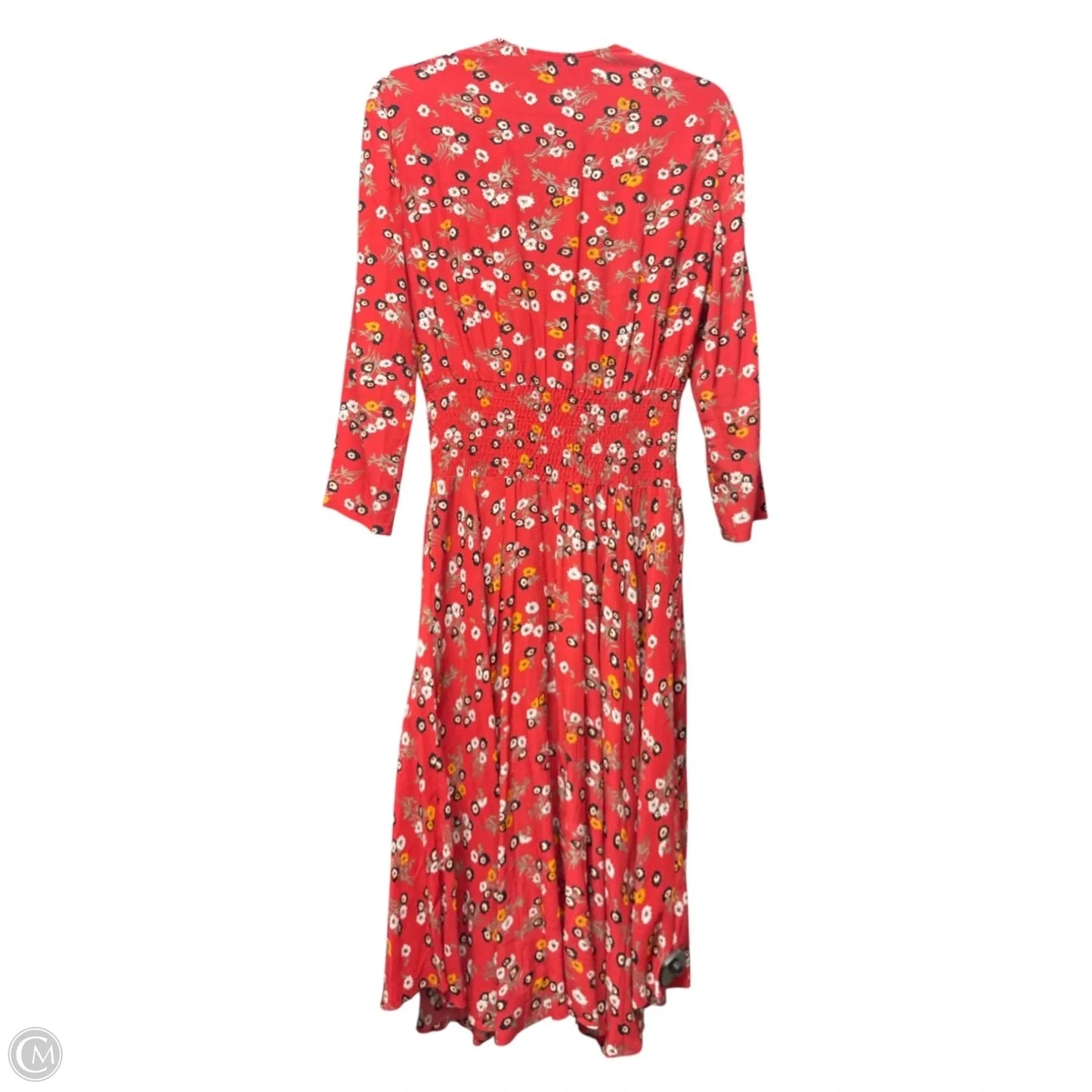 Dress Casual Midi By maje -  In Floral Print, Size: L