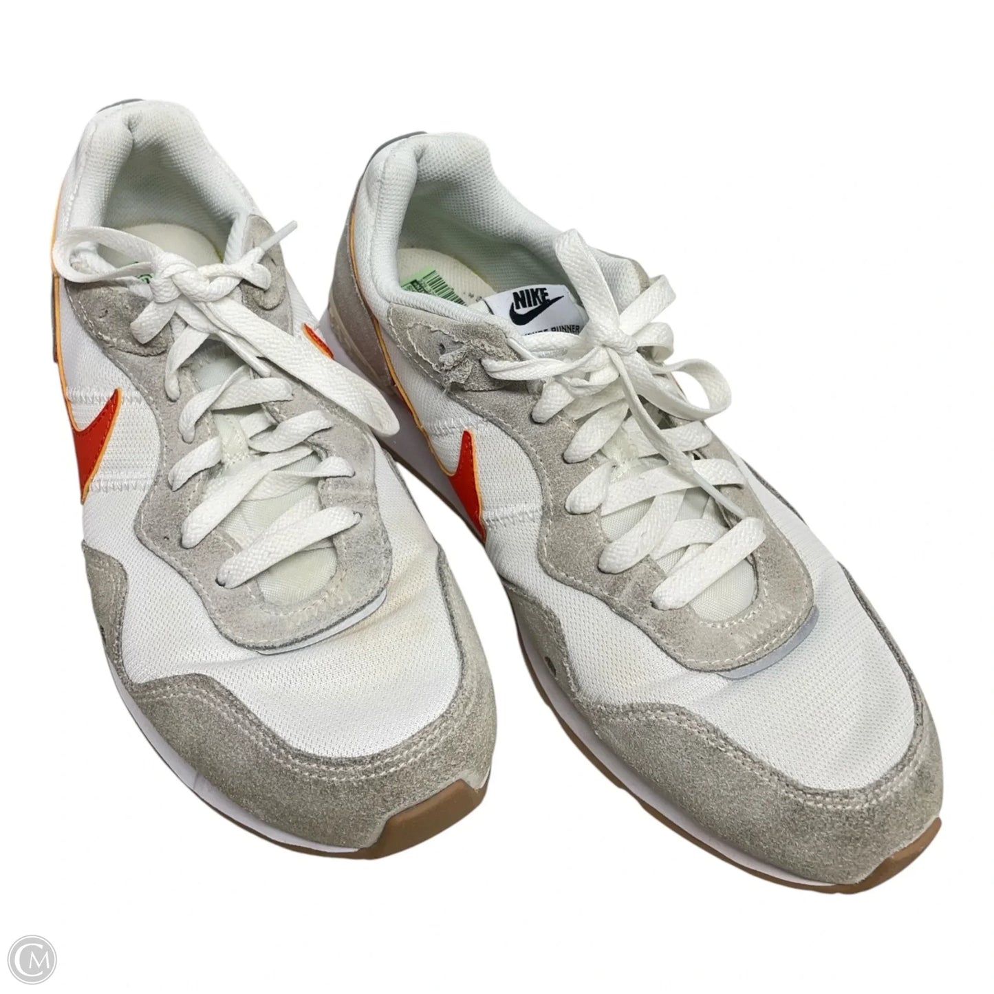 Shoes Athletic By Nike In Grey & White, Size: 10