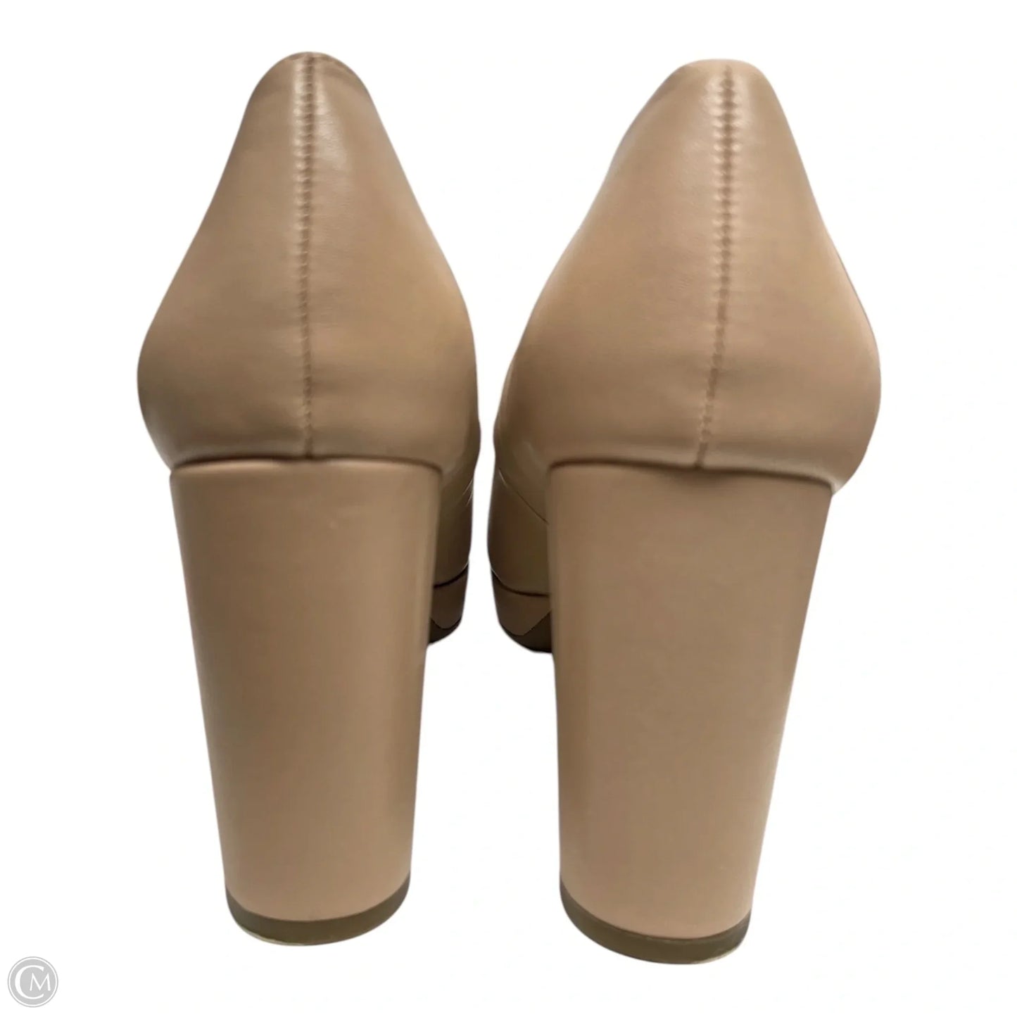 Shoes Heels Block By Naturalizer In Tan, Size: 9.5