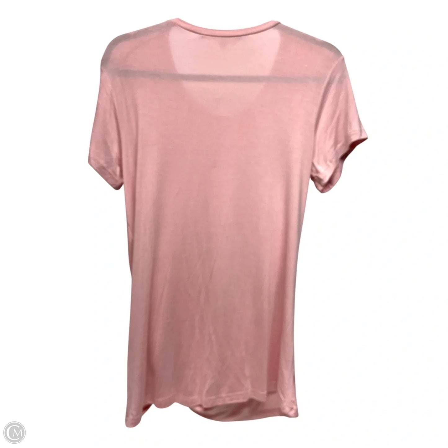 Top Short Sleeve By : THE ROYAL STANDARD -  In Pink, Size: S