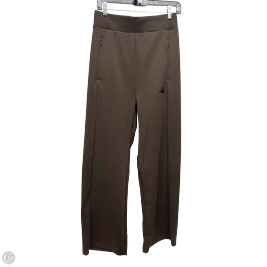 Athletic Pants By Adidas In Brown, Size: S