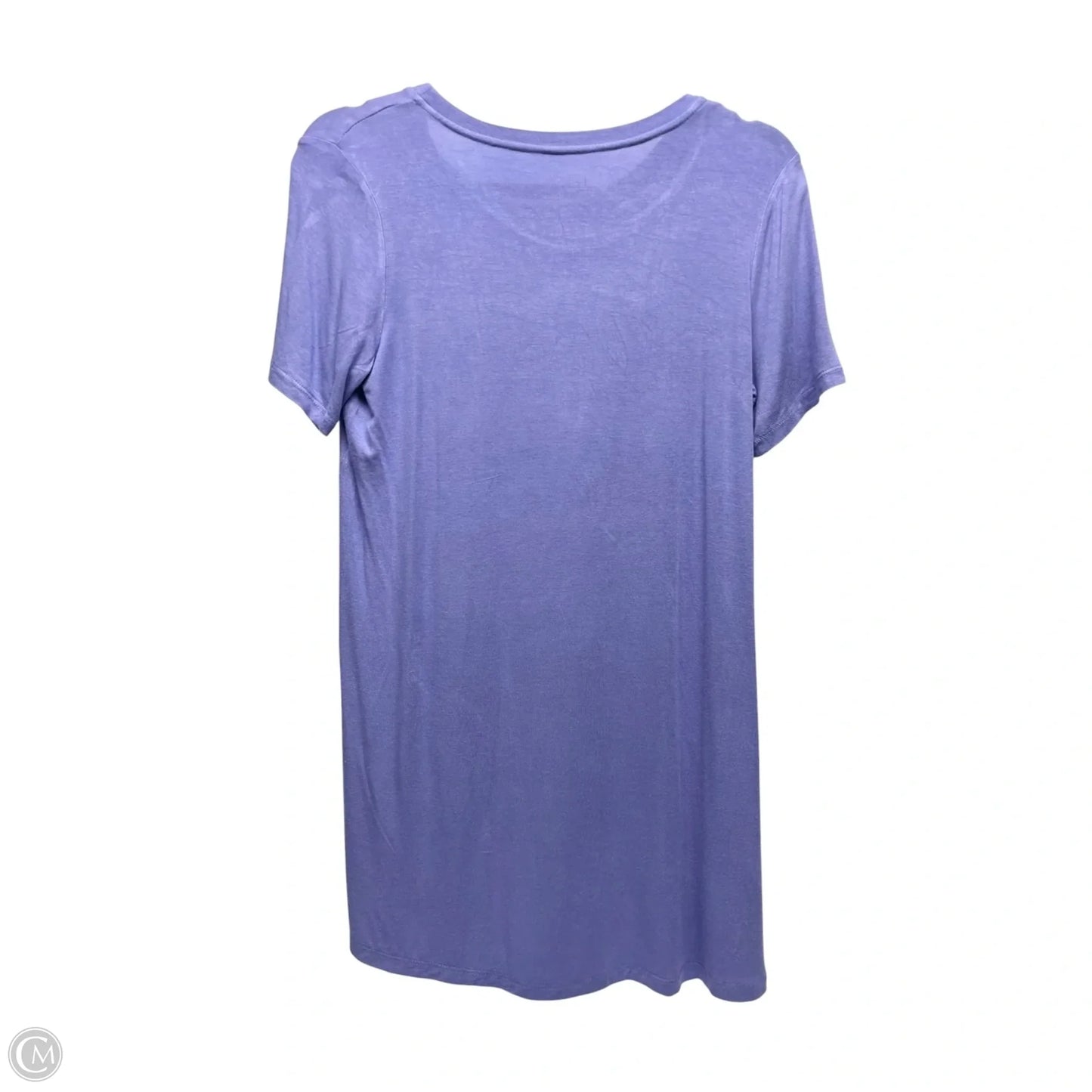 Tunic Short Sleeve By Logo In Blue, Size: Xs