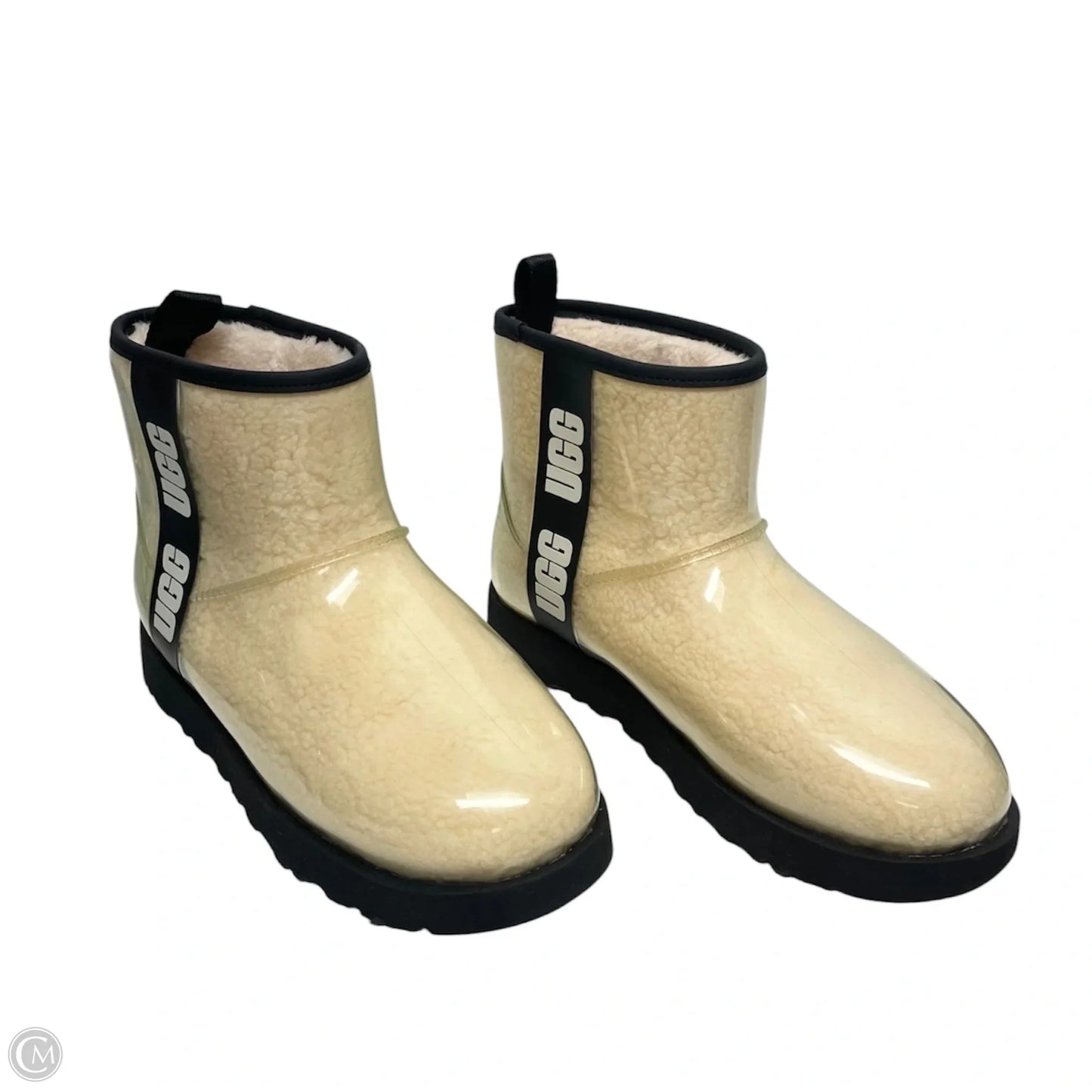 Boots Designer By Ugg In Cream, Size: 9