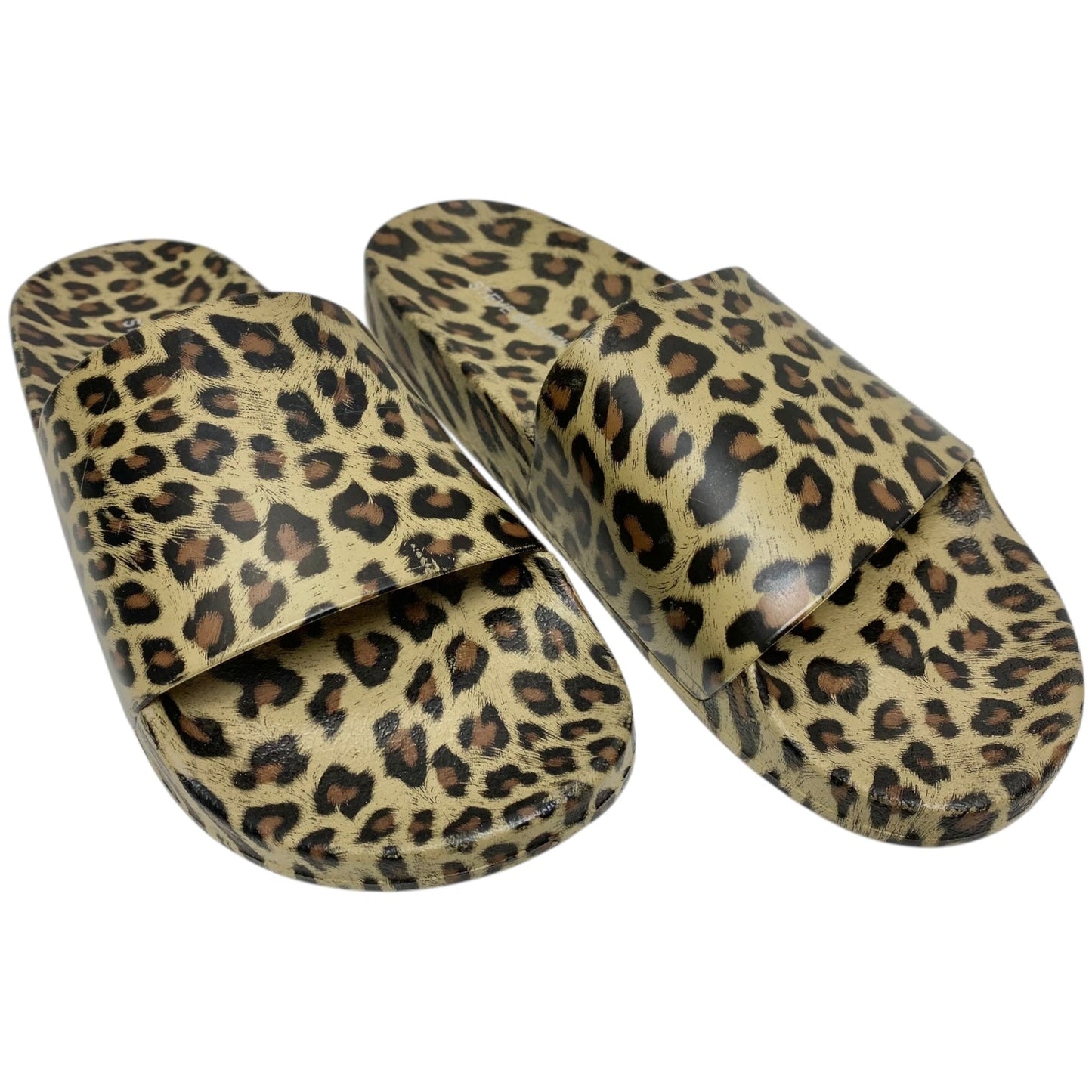 Sandals Flats By Steve Madden In Animal Print, Size: 9