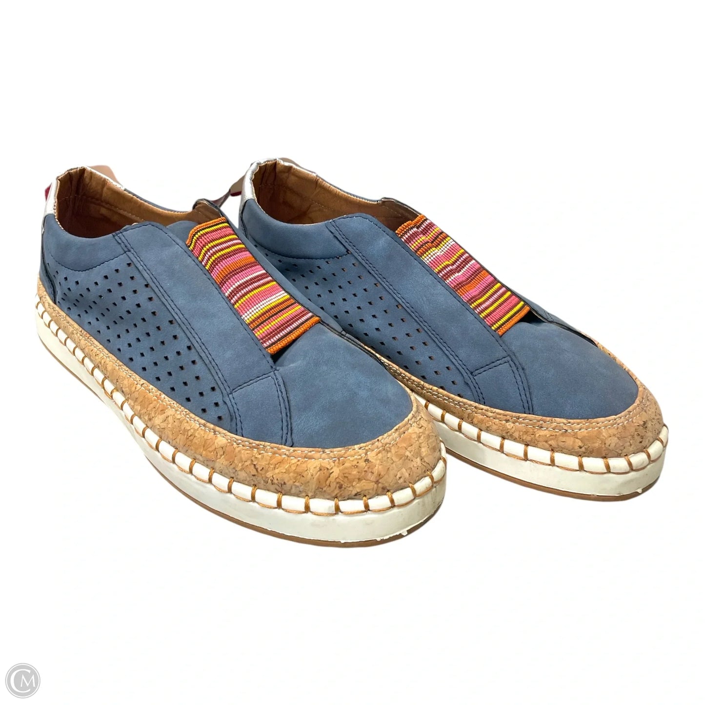 Shoes Flats By Clothes Mentor In Navy, Size: 9