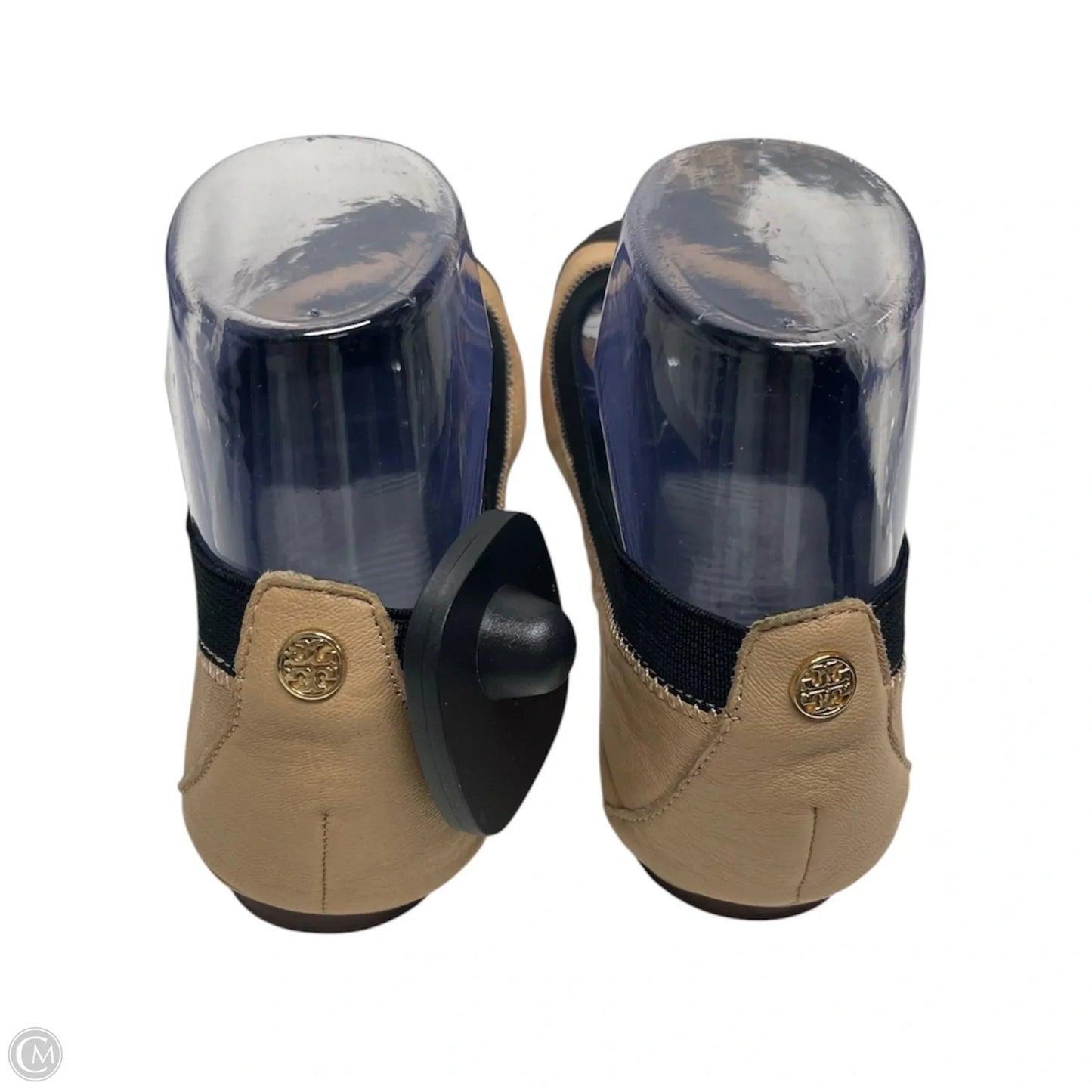 Shoes Designer By Tory Burch In Black & Tan, Size: 5.5