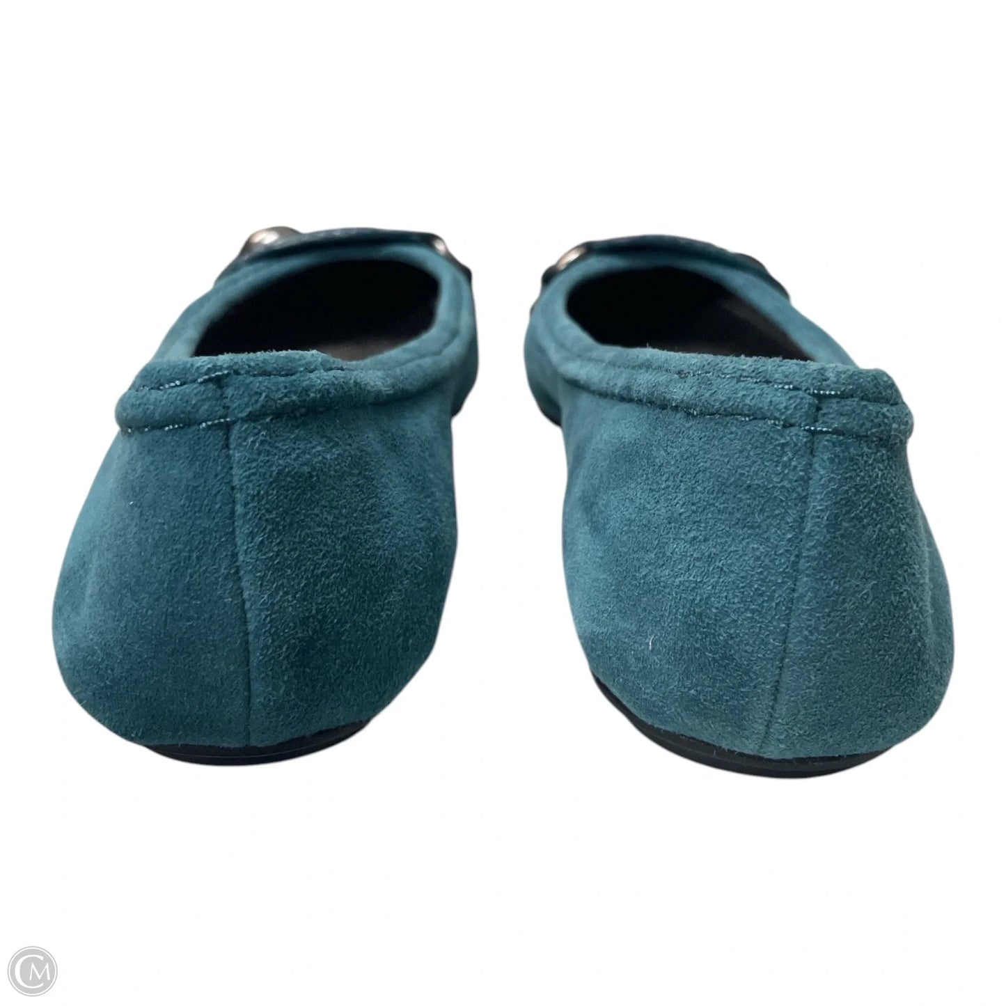 Shoes Designer By Coach In Teal, Size: 5.5