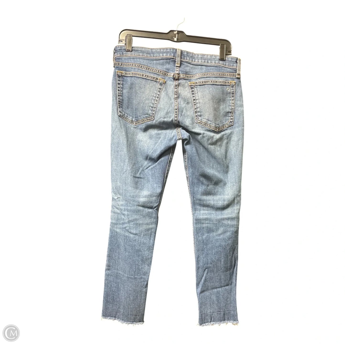 Jeans Boyfriend By Rag And Bone In Blue Denim, Size: 4