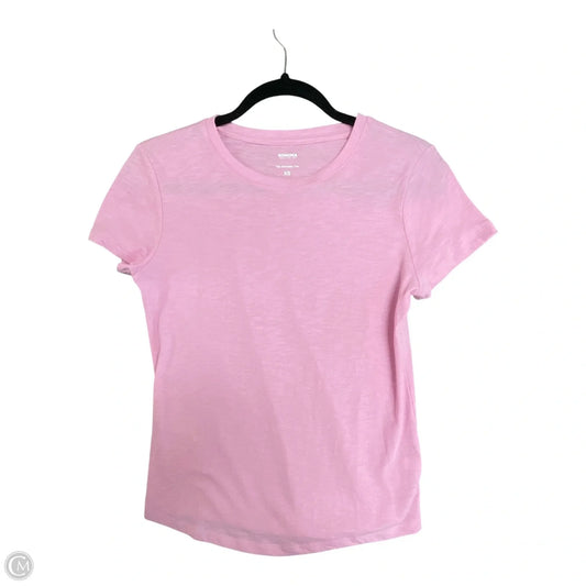 Top Short Sleeve Basic By Sonoma In Pink, Size: Xs