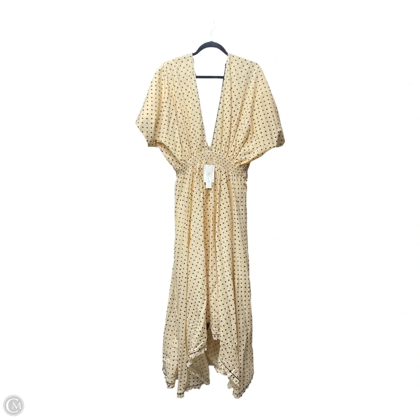 Dress Casual Maxi By MES DEMOISELLES  In Polkadot Pattern, Size: 20