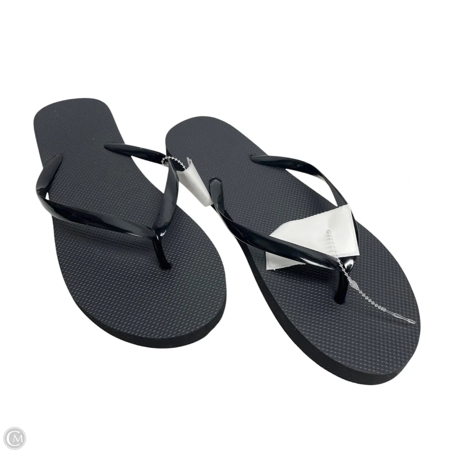 Sandals Flip Flops By Shade & Shore In Black, Size: 9