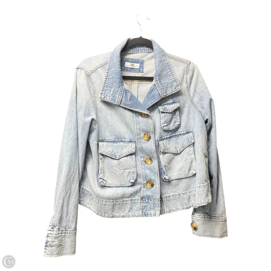 Jacket Denim By Loft In Blue Denim, Size: S