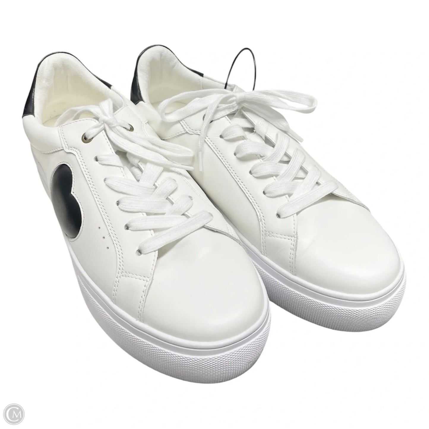 Shoes Sneakers By Kurt Geiger London In Black & White, Size: 11