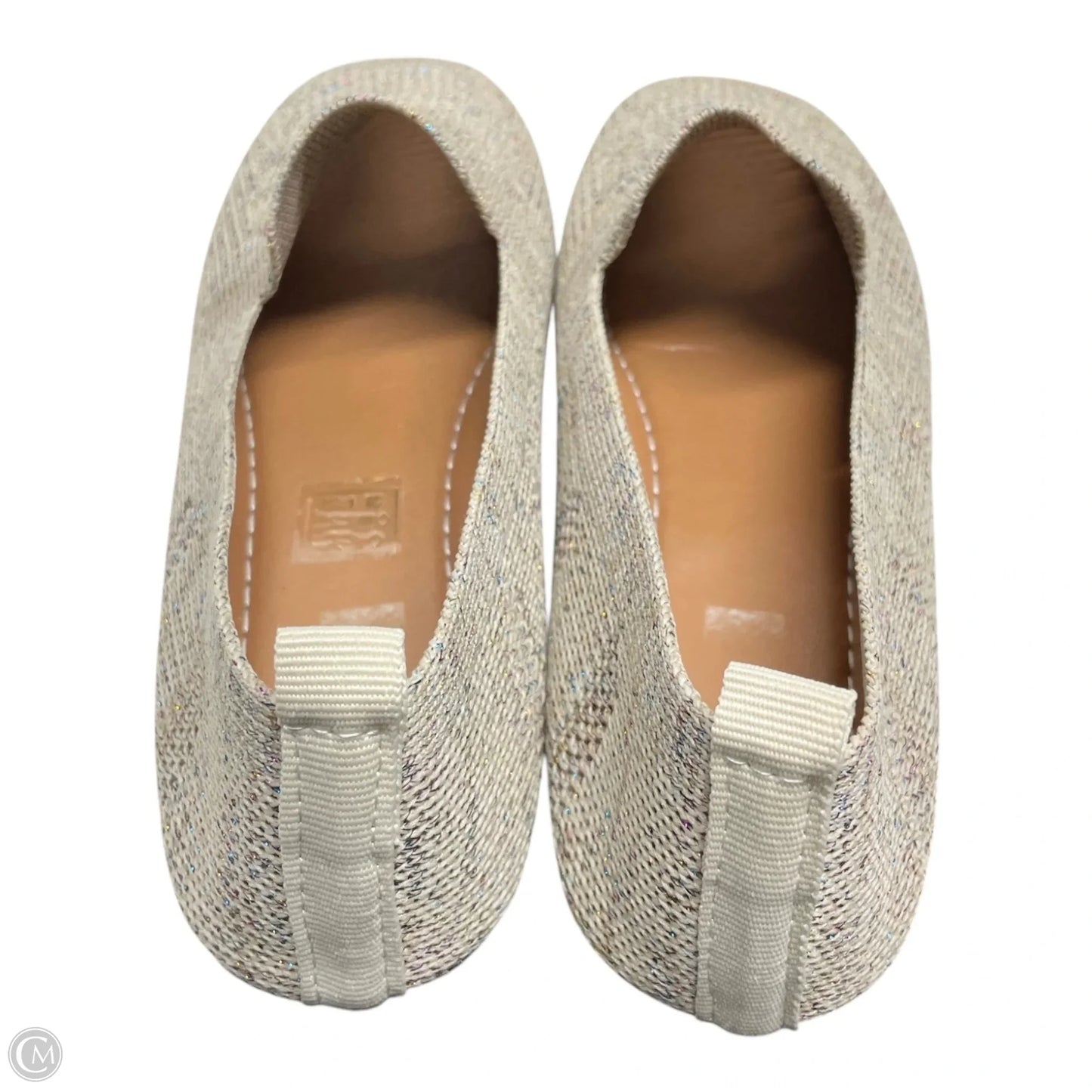 Shoes Flats By Clothes Mentor In Beige, Size: 7