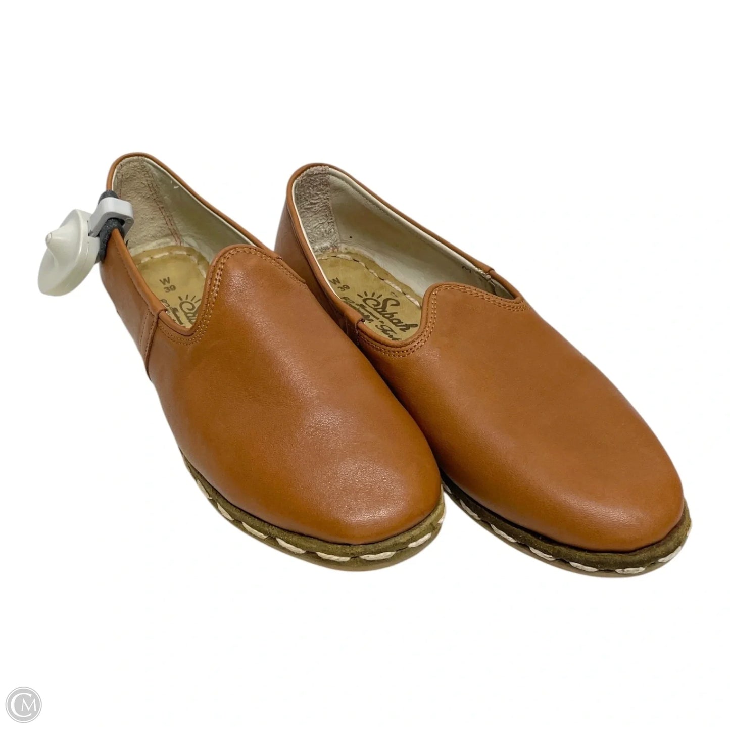 Shoes Flats By SABAH In Brown, Size: 8.5