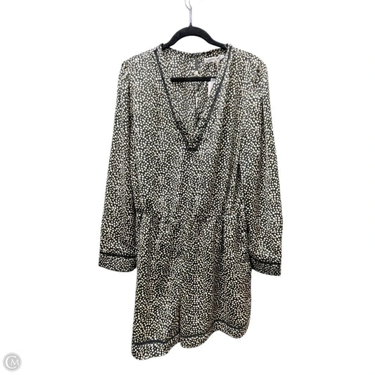Romper By Avec Les Filles In Black & Yellow, Size: Xl