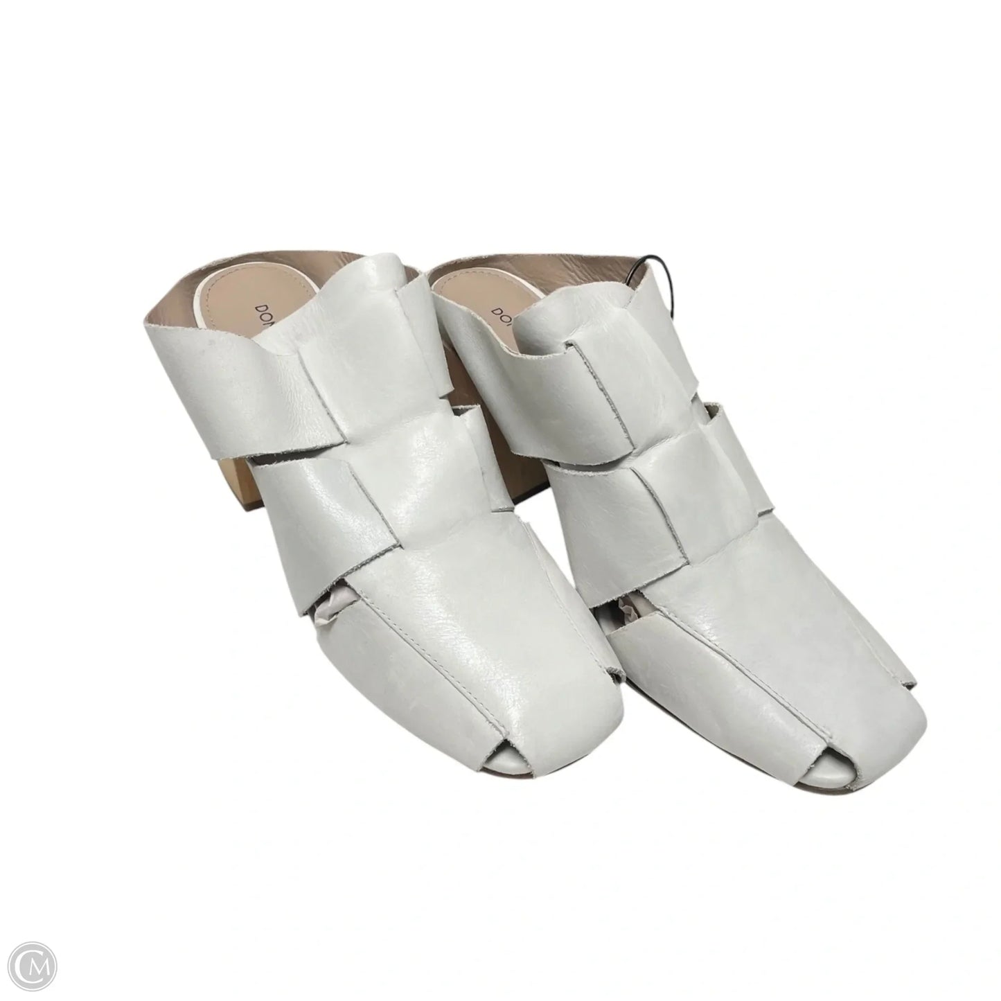Shoes Heels Block By Donald Pliner In Ivory, Size: 10