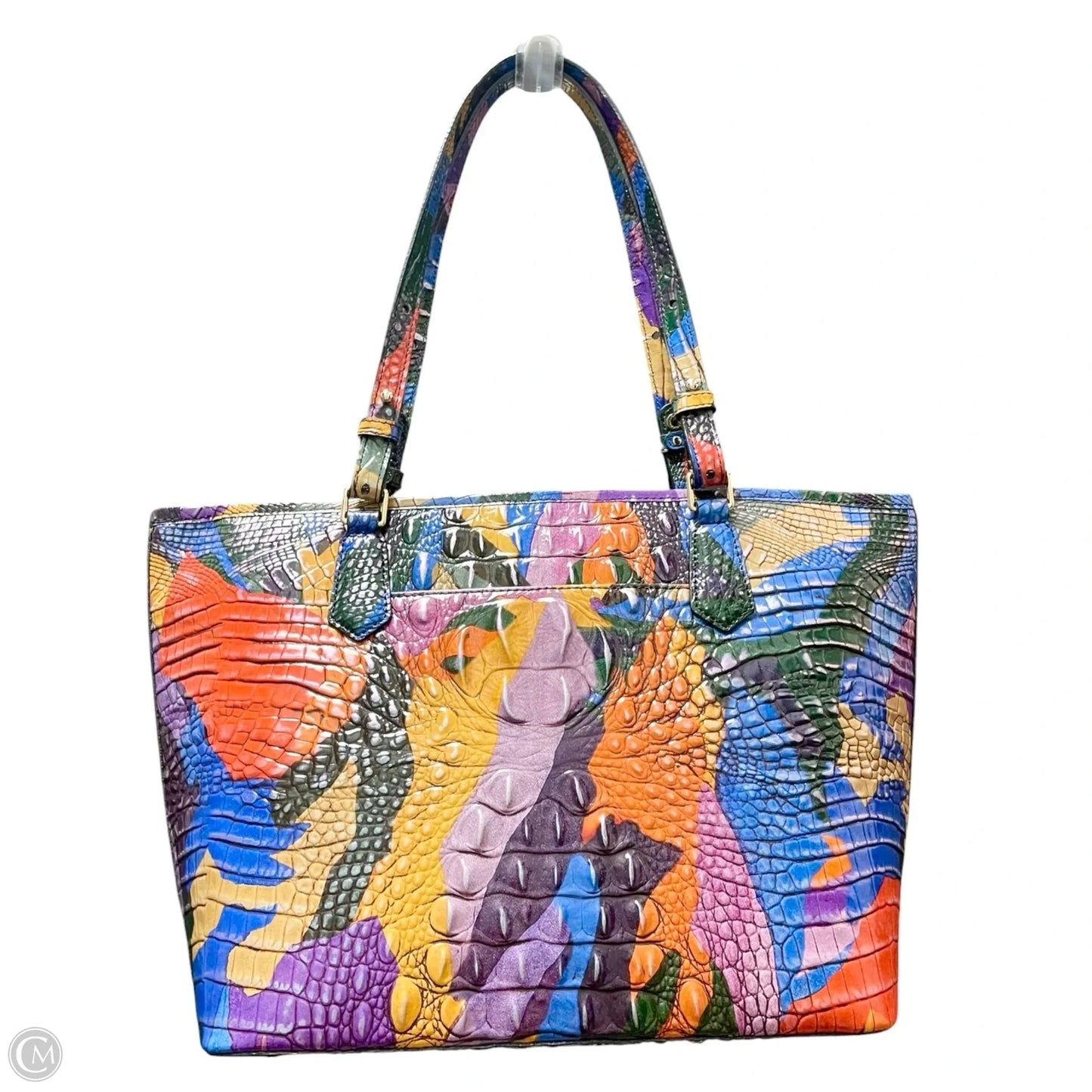 Tote Designer By Brahmin, Size: Medium