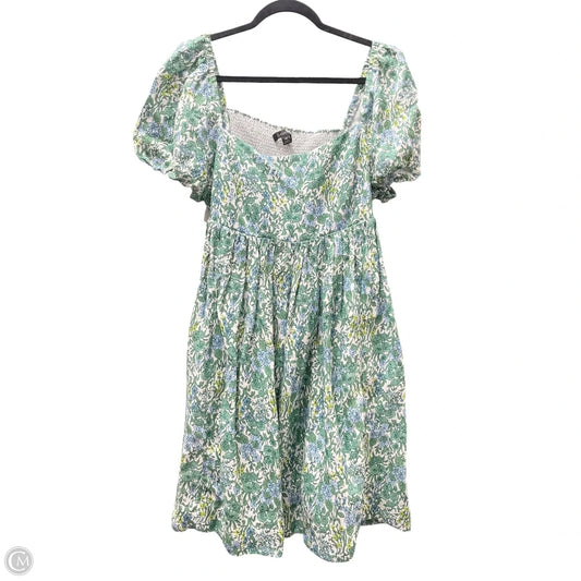 Dress Casual Short By J. Crew In Floral Print, Size: 16