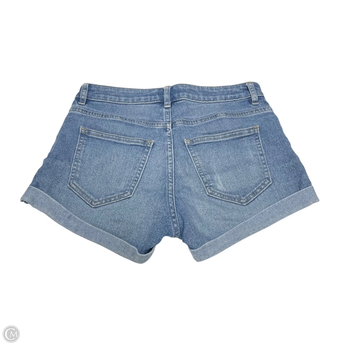 Shorts By H&m In Blue Denim, Size: 2