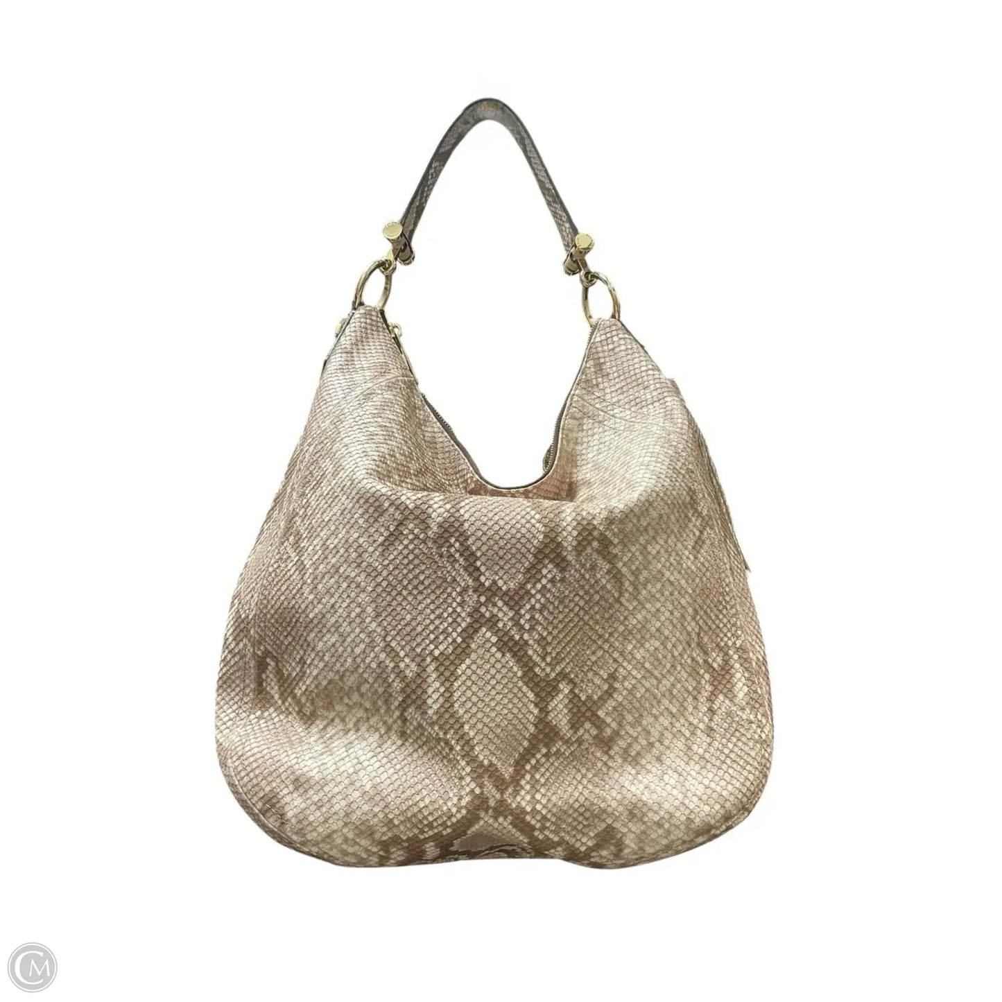 Handbag Leather By Michael By Michael Kors, Size: Large