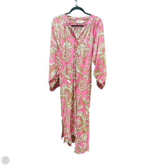 Dress Casual Maxi By HOLIDAY In Floral Print, Size: Xs