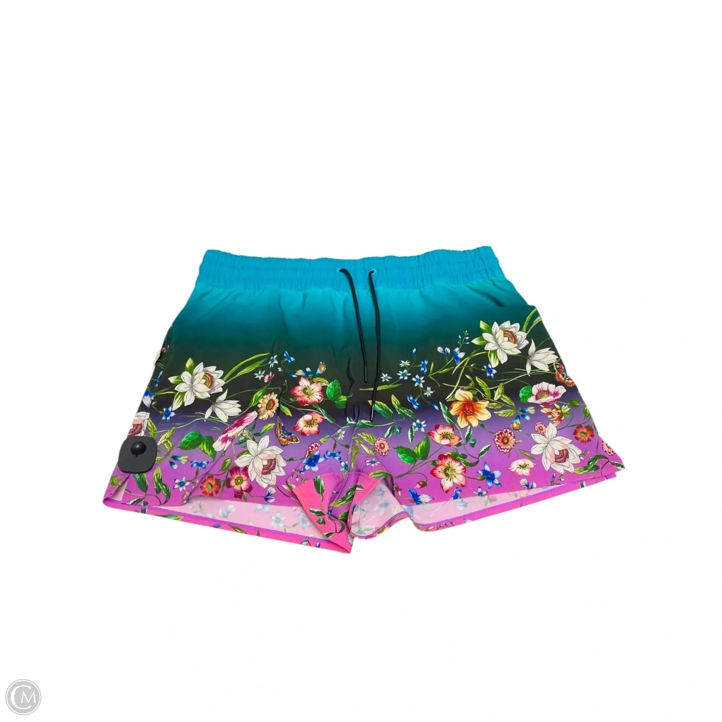 Shorts Designer By Johnny Was In Floral Print, Size: Xxl