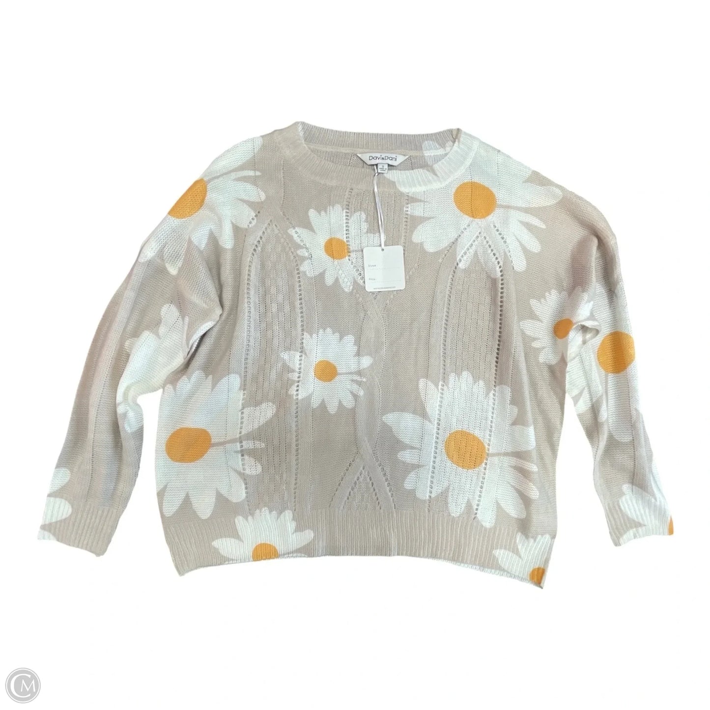 Sweater By Davi & Dani In Floral Print, Size: S
