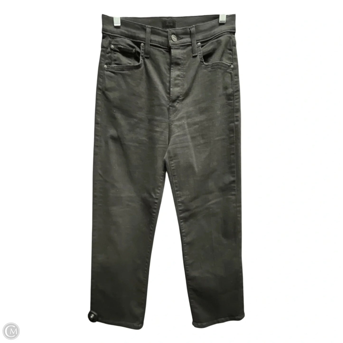 Jeans Wide Leg By Mother In Black, Size: 28
