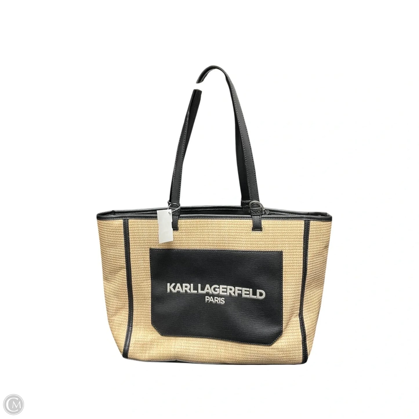 Tote Designer By Karl Lagerfeld, Size: Large